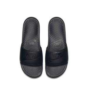 Nike® Benassi Black Slides